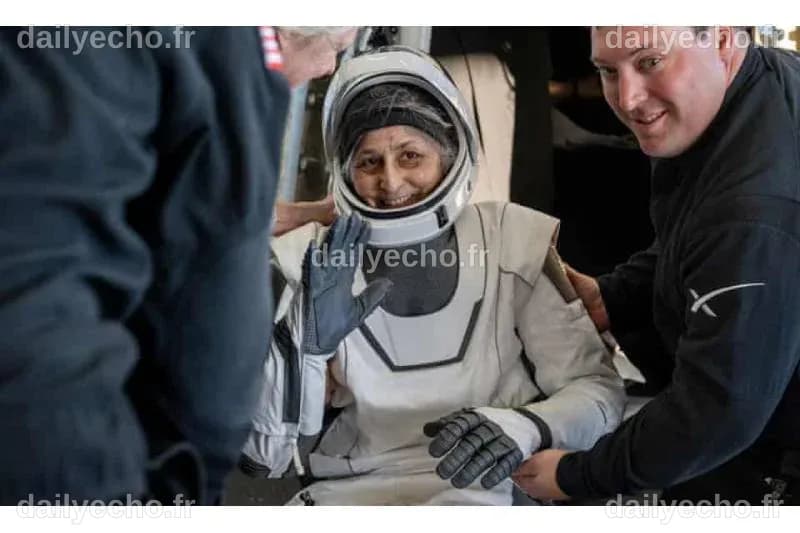 NASA Astronauts Return From an Unexpected 9 Month Space Mission